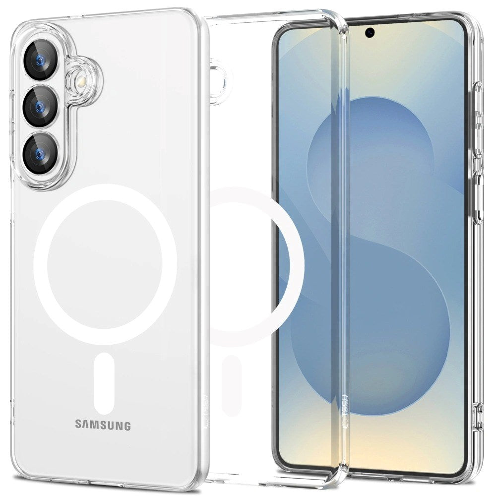 Samsung Galaxy S26+ (Plus) Tech-Protect Flexair Hybrid Cover - MagSafe Kompatibel - Gennemsigtig