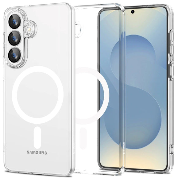 Samsung Galaxy S26+ (Plus) Tech-Protect Flexair Hybrid Cover - MagSafe Kompatibel - Gennemsigtig
