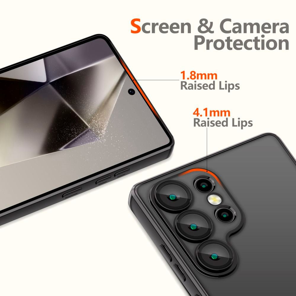 Samsung Galaxy S25 Ultra Tech-Protect MagFlex Cover - MagSafe Kompatibel - Sort