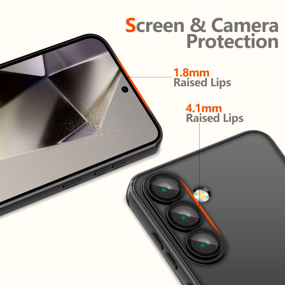Samsung Galaxy S25 Tech-Protect MagFlex Cover - MagSafe Kompatibel - Sort