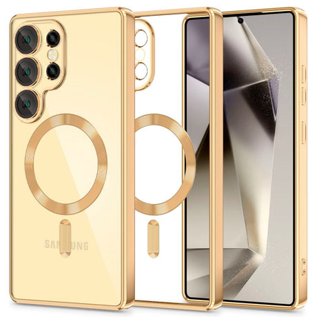 Samsung Galaxy S25 Ultra Tech-Protect MagFlex Cover - MagSafe Kompatibel - Guld