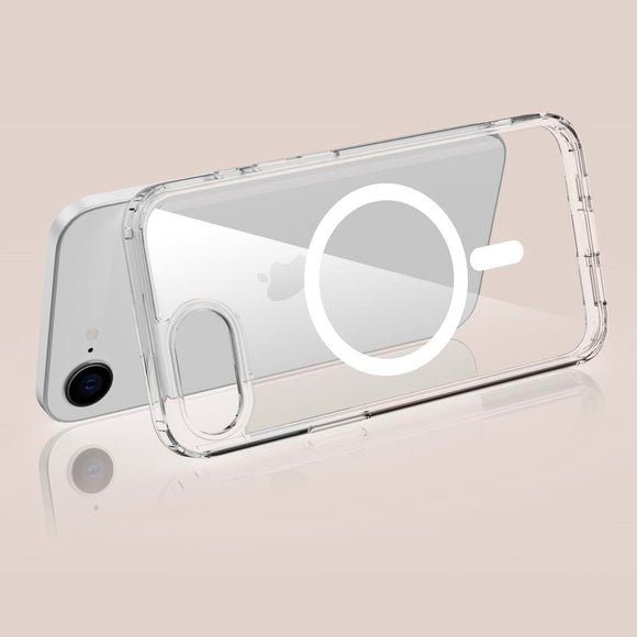 iPhone 17e / 16e Tech-Protect Flexair Hybrid Cover - MagSafe Kompatibel - Gennemsigtig