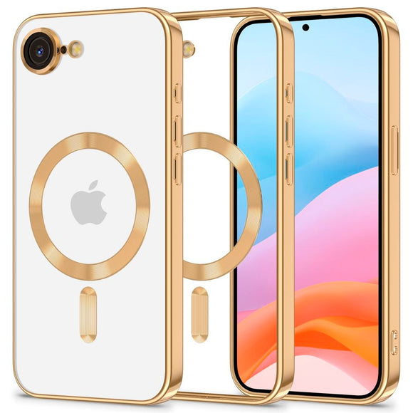 iPhone 17e / 16e Tech-Protect MagFlex Cover - MagSafe Kompatibel - Guld