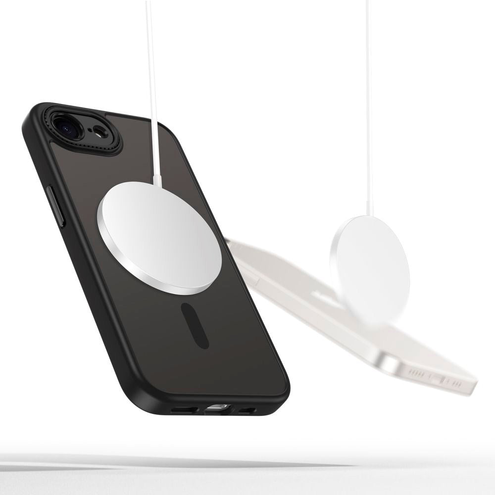 iPhone 17e / 16e Tech-Protect MagCam Cover - MagSafe Kompatibel - Mat Sort