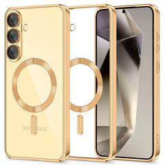 Samsung Galaxy S25+ (Plus) Tech-Protect MagFlex Cover - MagSafe Kompatibel - Guld