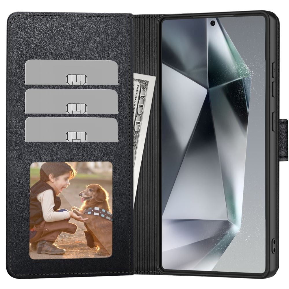 Samsung Galaxy A56 (5G) Tech-Protect Wallet Flip Cover - Sort