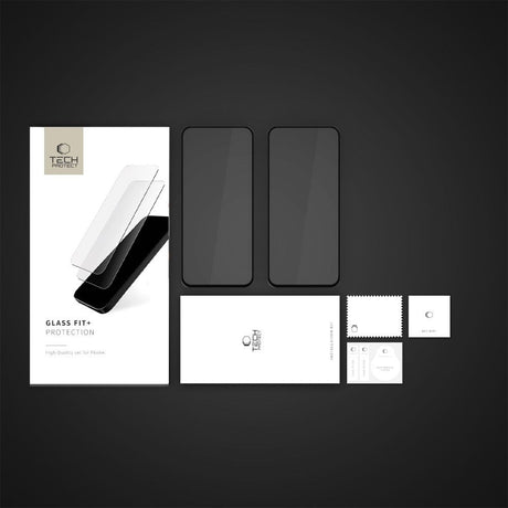 Motorola Moto G15 / G15 Power / G05 / E15 Tech-Protect Glass Fit+ Skærmbeskyttelse - 2 stk - Gennemsigtig