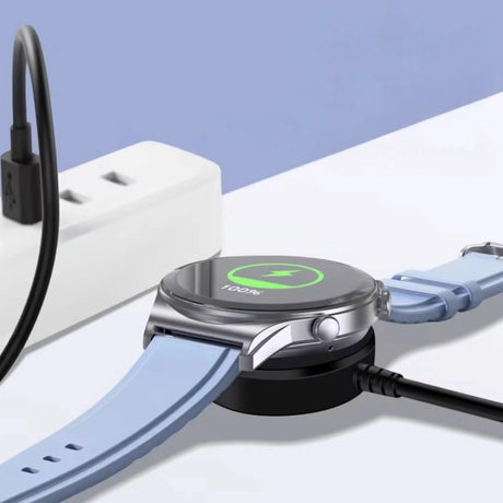 Tech-Protect MC03 Samsung Galaxy Watch USB-C Trådløs Oplader 2.5W - 1m - Sort