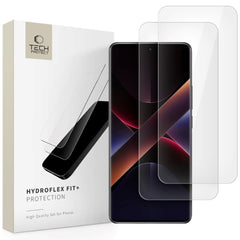Xiaomi Redmi Note 14 Pro (5G) / Pro+ Tech-Protect Hydroflex Fit+ Skærmbeskyttelsesfilm - 2 stk - Gennemsigtig