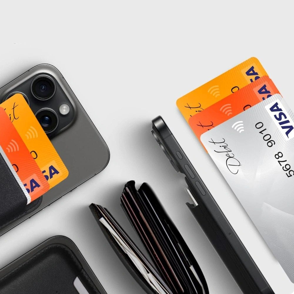 Tech-Protect MagWallet Kunstlæder Kortholder - MagSafe Kompatibel - Grøn