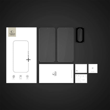 Samsung Galaxy A36 (5G) / A56 (5G) Tech-Protect Glass Set+ Beskyttelsessæt - 2 x Skærmbeskyttelse 1 x Kameralinsebeskyttelse - Gennemsigtig