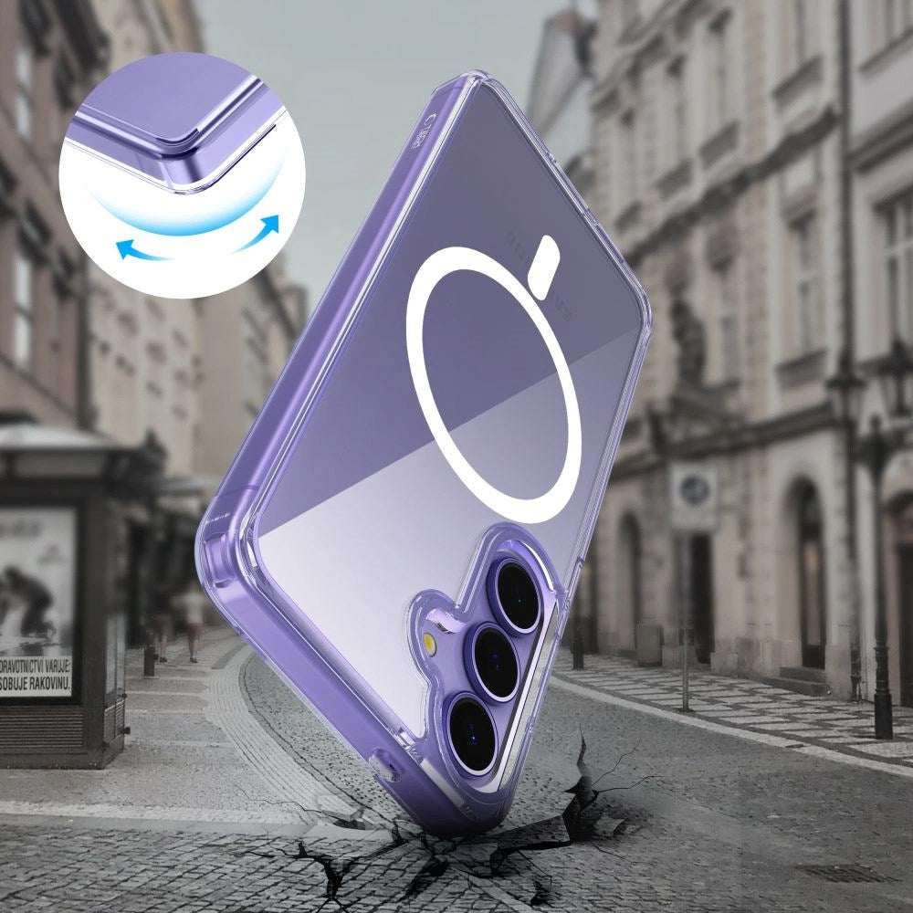 Samsung Galaxy A56 (5G) Tech-Protect FlexAir Hybrid Cover - MagSafe Kompatibel - Gennemsigtig