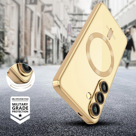 Samsung Galaxy A56 (5G) Tech-Protect MagFlex Cover - MagSafe Kompatibel - Guld