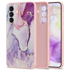 Samsung Galaxy A26 (5G) Tech-Protect Icon Silikone Cover - Colorful Marble