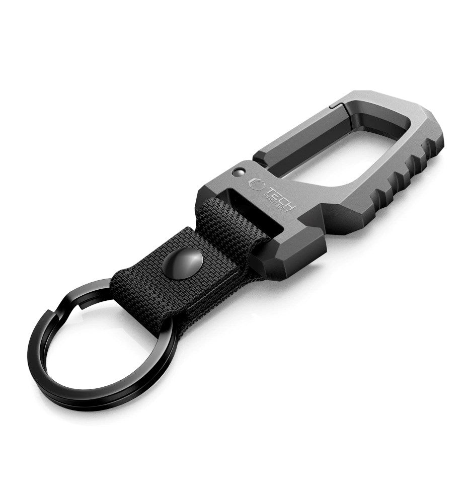 Tech-Protect SlideLock Karabinnøglering - Sort