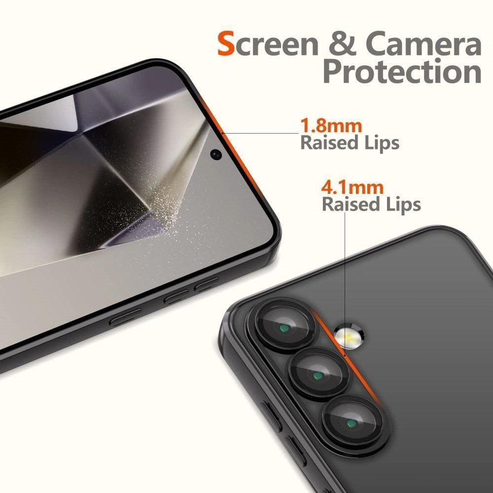 Samsung Galaxy S25 Edge Tech-Protect MagFlex Cover - MagSafe Kompatibel - Sort
