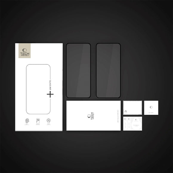 Samsung Galaxy Xcover 7 / 7 Pro Tech-Protect Glass Fit+ Skærmbeskyttelse - 2 stk - Gennemsigtig