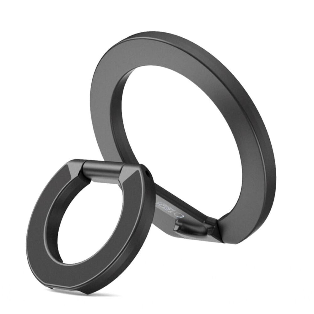 Tech-Protect Magnetisk Mobil Ring - MagSafe Kompatibel - Sort