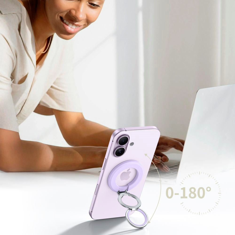 Tech-Protect Magnetisk Ring Holder til Mobil - MagSafe Kompatibel - Lilla