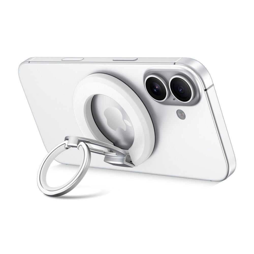 Tech-Protect Magnetisk Ring Holder til Mobil - MagSafe Kompatibel - Hvid