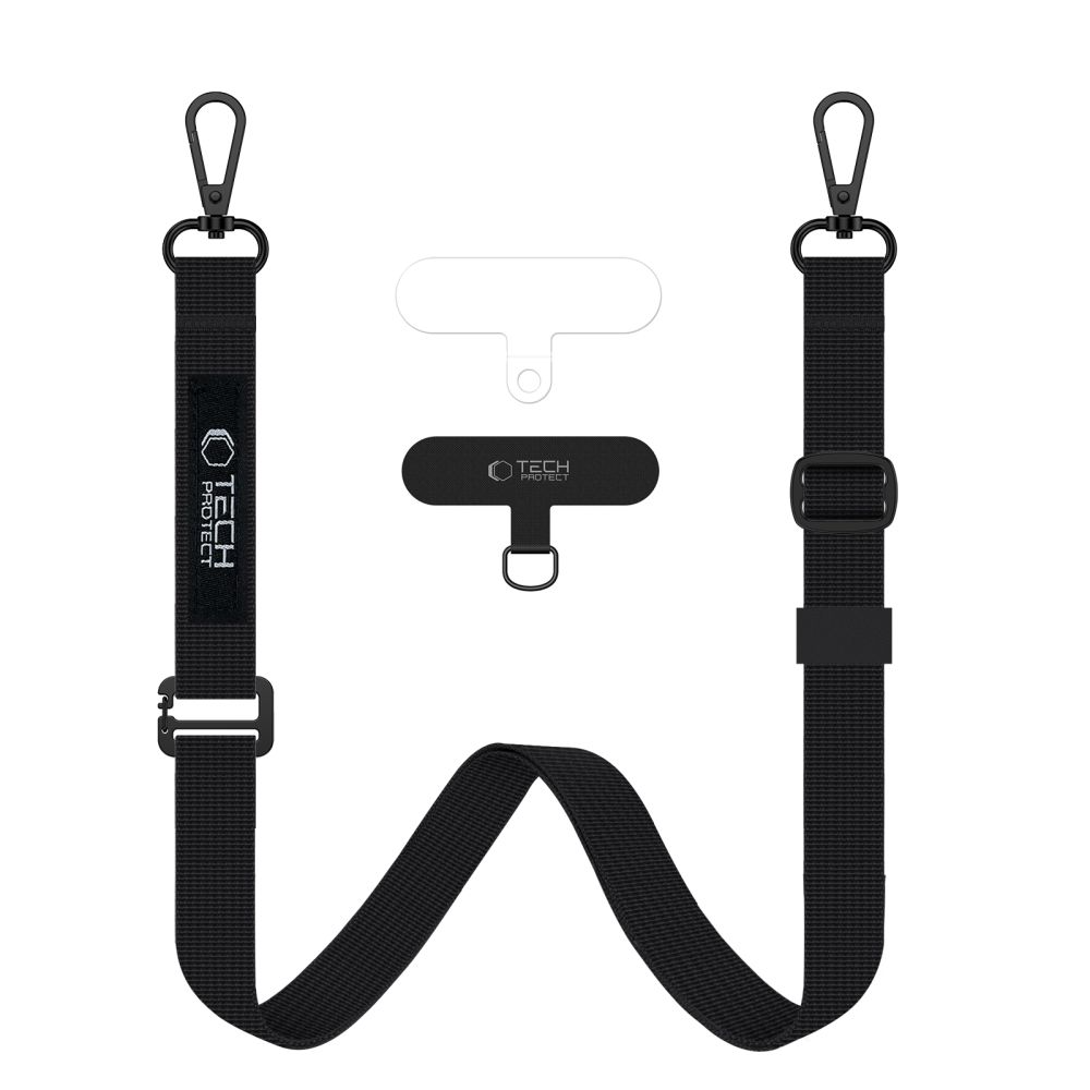 Tech-Protect C6S 2-i-1 Mobilstrop - Sort