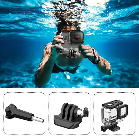 Tech-Protect GA200 Vandtæt Case GoPro Hero 5 / 6 / 7 - Gennemsigtig