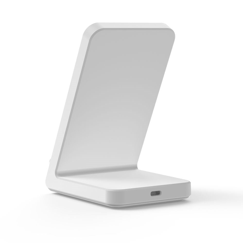 Tech-Protect Qi-15W-A40 Trådløs Oplader m. Holder - Hvid