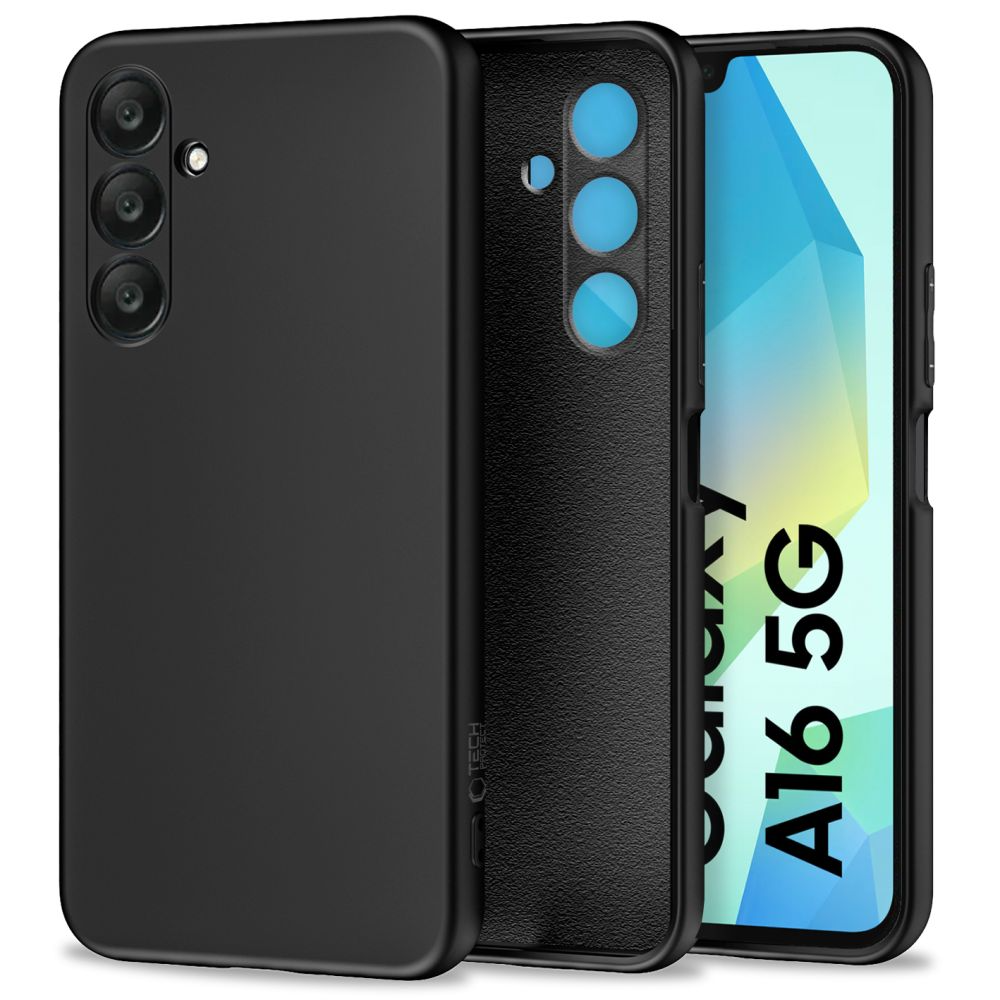 Tech-Protect Icon Samsung Galaxy A16 (4G/5G) Silikone Cover - Sort