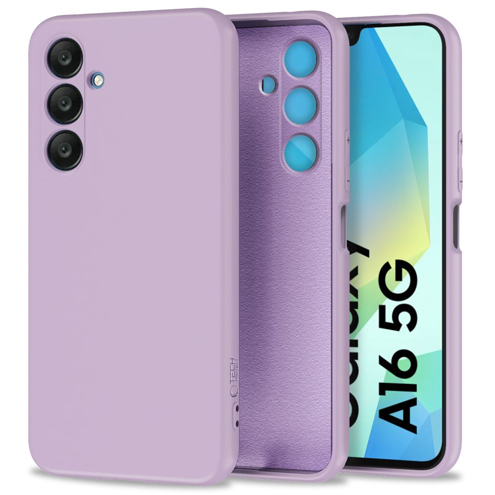 Tech-Protect Icon Samsung Galaxy A16 (4G/5G) Silikone Cover - Lilla