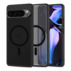 Google Pixel 9 / 9 Pro Tech-Protect MagMat Cover - MagSafe Kompatibel - Mat Sort