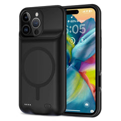 iPhone 16 Pro Tech-Protect Powercase Batteri Cover 7000 mAh - MagSafe Kompatibel - Sort