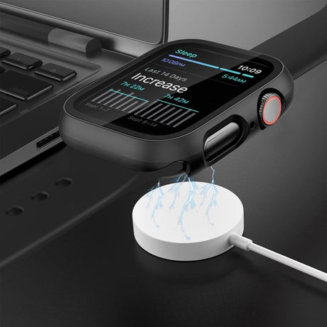 Apple Watch 11 / 10 Tech-Protect DEFENSE360 Smartwatch Cover m. Skærmbeskyttelse - 42mm - Gennemsigtig