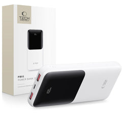 Tech-Protect Powerbank 10000mAh 22.5W - Hvid