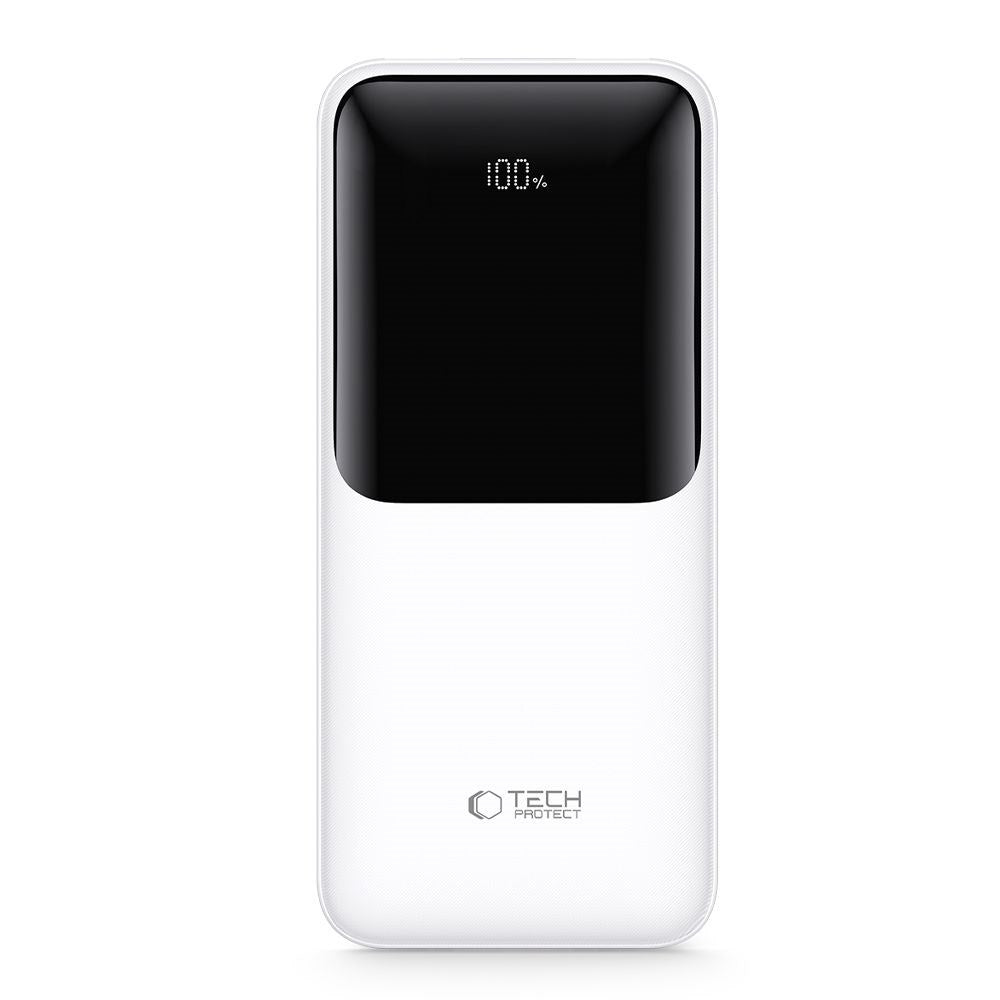 Tech-Protect Powerbank 10000mAh 22.5W - Hvid
