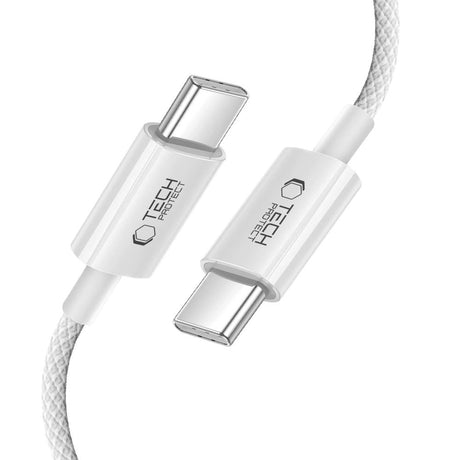 Tech-Protect Ultraboost Lite 60W / 3A USB-C til USB-C Kabel 2m - Grå