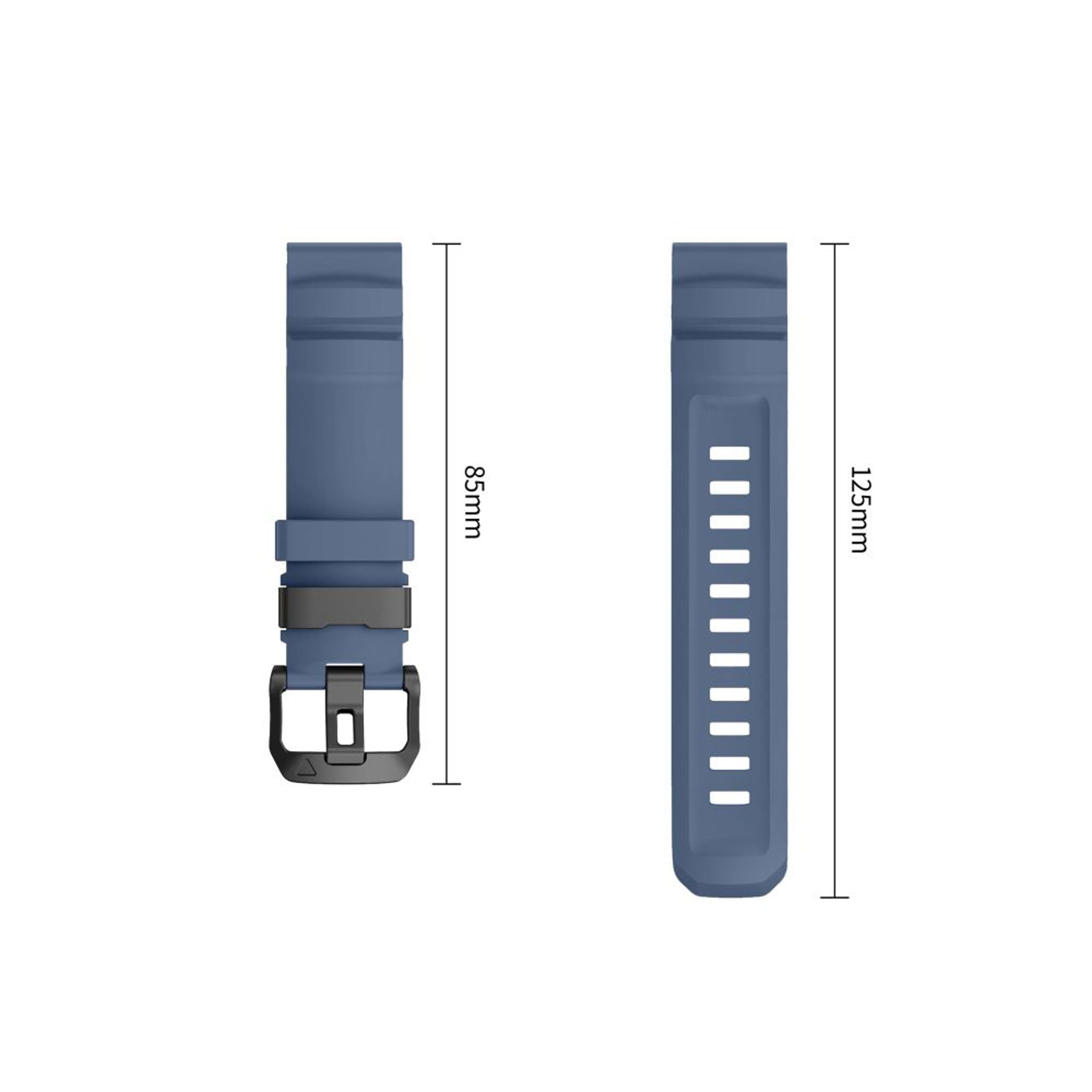 Universal Garmin 22mm QuickFit Tech-Protect Motion Urrem - Blå