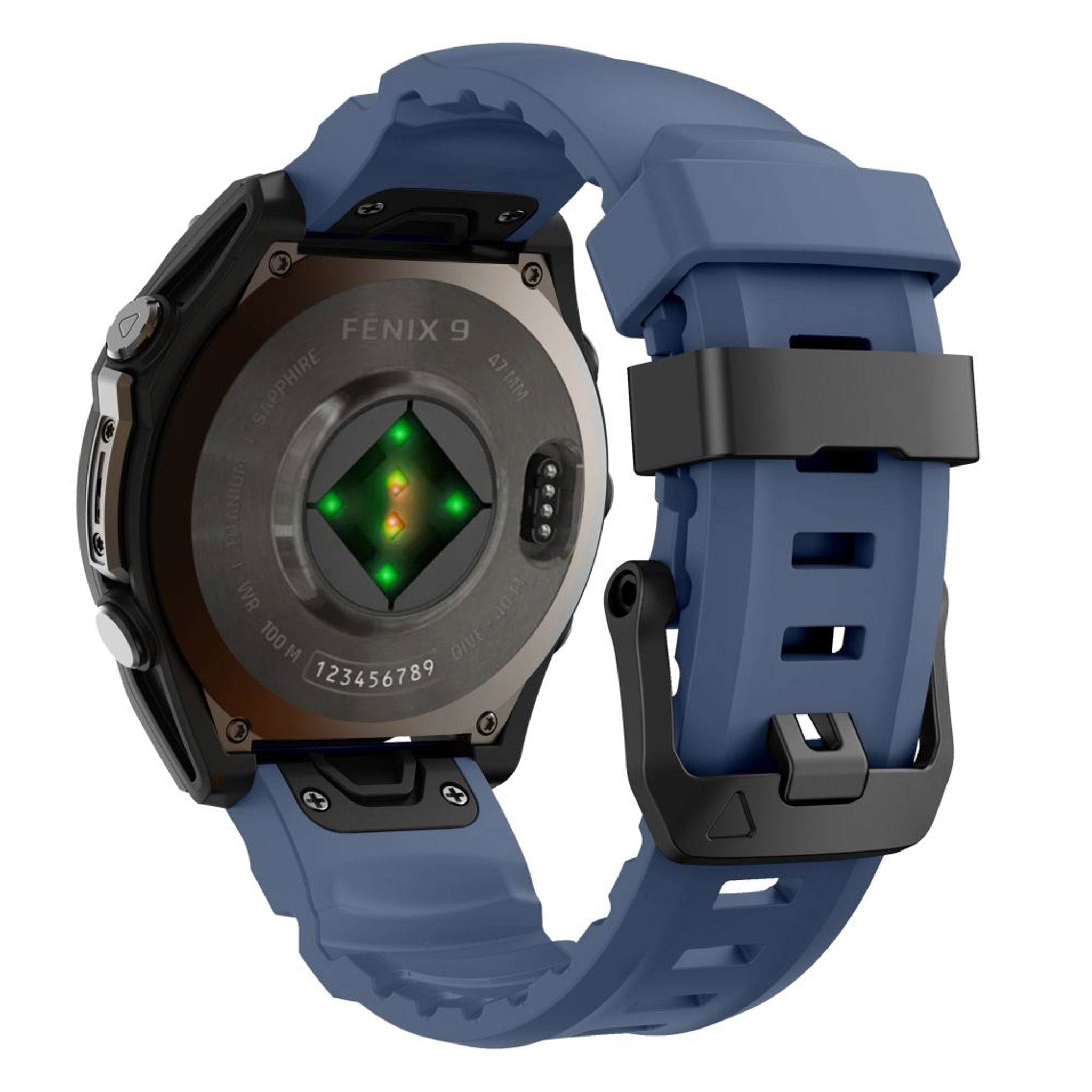 Universal Garmin 22mm QuickFit Tech-Protect Motion Urrem - Blå