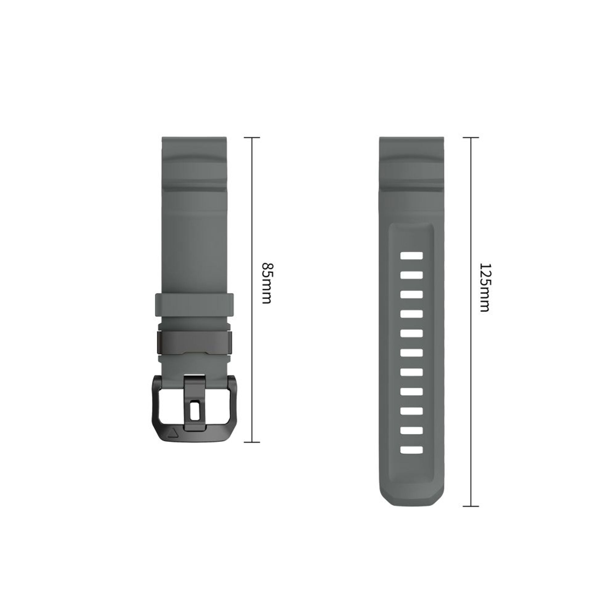Universal Garmin 26mm QuickFit Tech-Protect Motion Urrem - Grå
