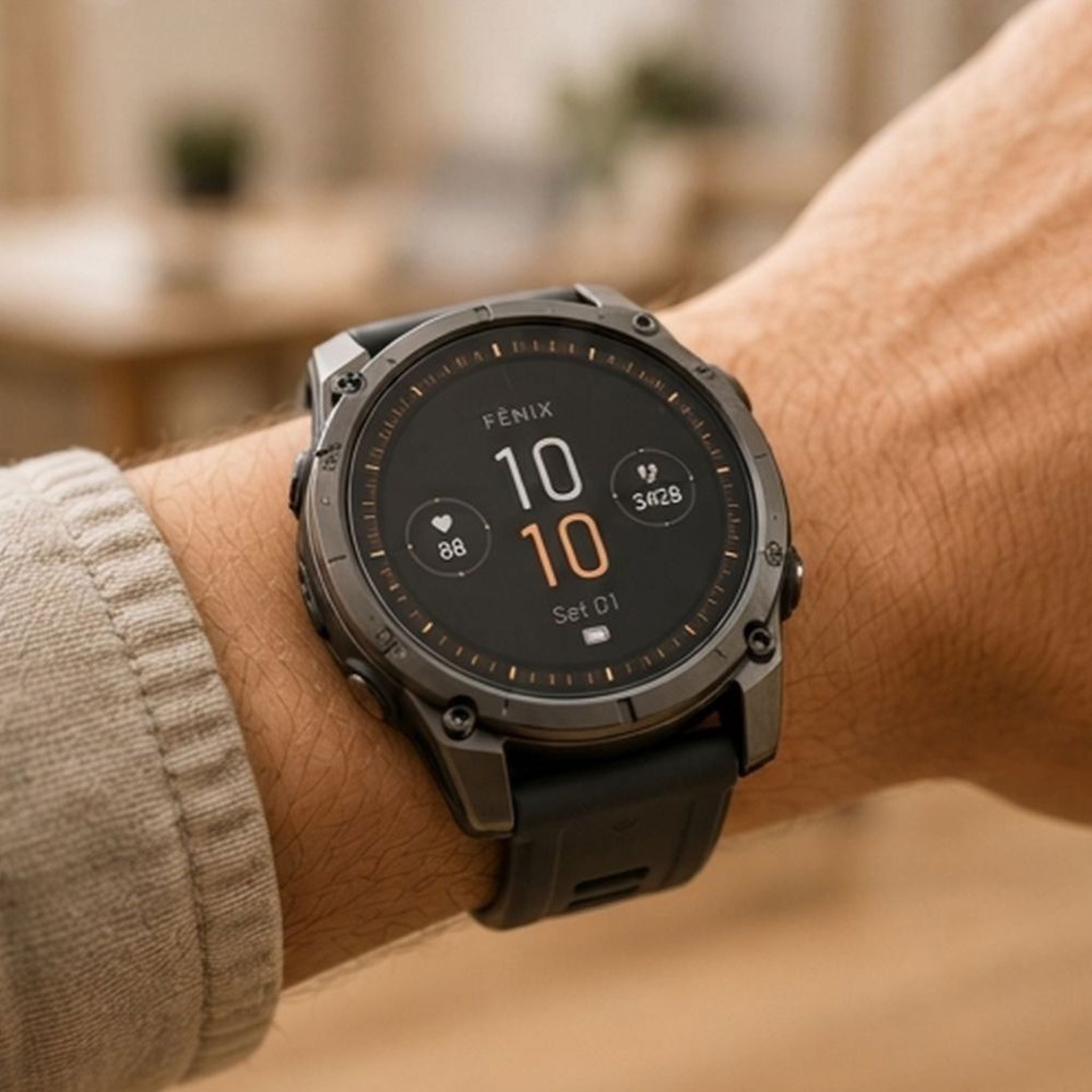 Garmin Fenix 9 Pro (51mm) Tech-Protect Glass Fit+ Beskyttelsesglas - 2 stk - Gennemsigtig