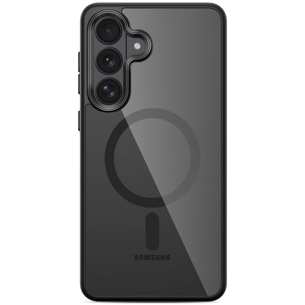 Samsung Galaxy S26 Tech-Protect MagMat Cover - MagSafe Kompatibel - Gennemsigtig / Sort