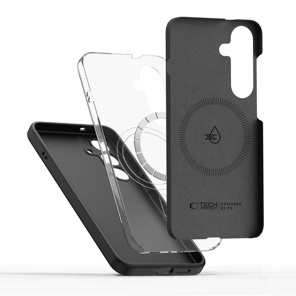 Samsung Galaxy S26+ (Plus) Tech-Protect Silikone Cover - MagSafe Kompatibel - Sort