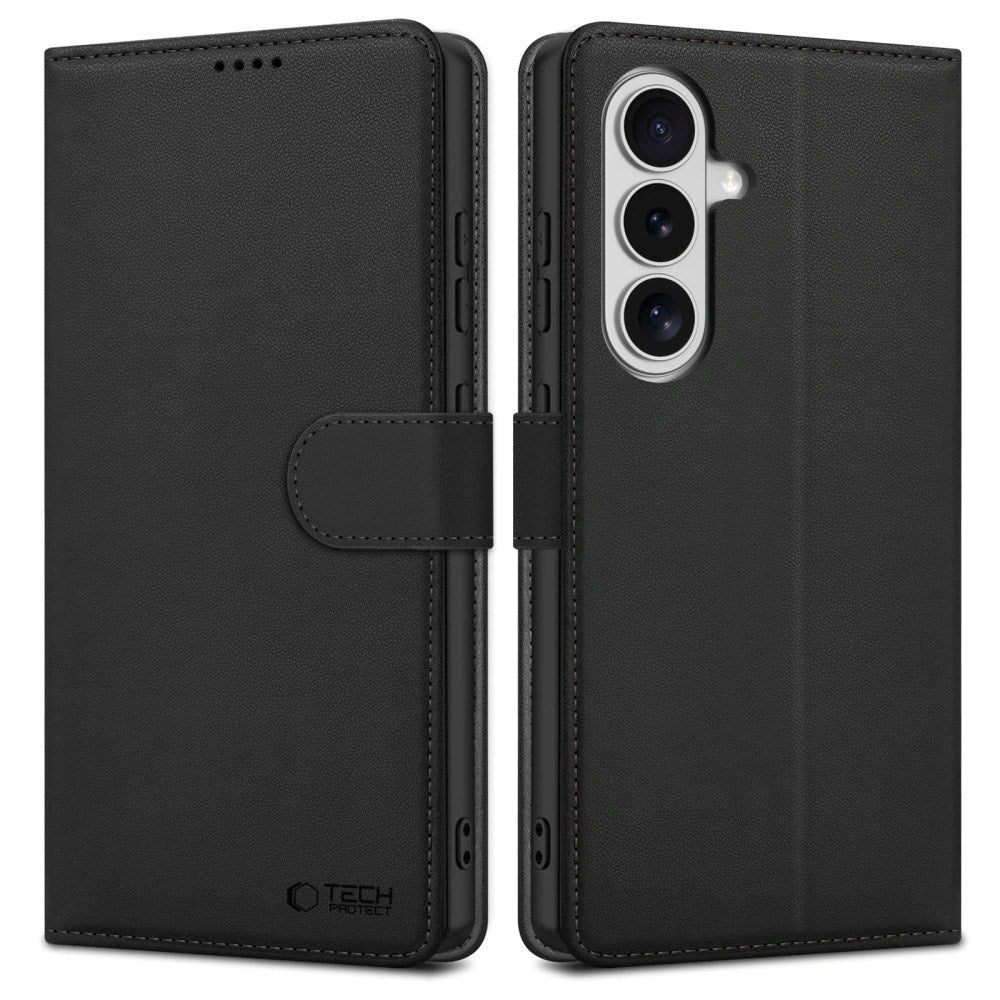 Samsung Galaxy S26+ (Plus) Tech-Protect Wallet Flip Cover - Sort