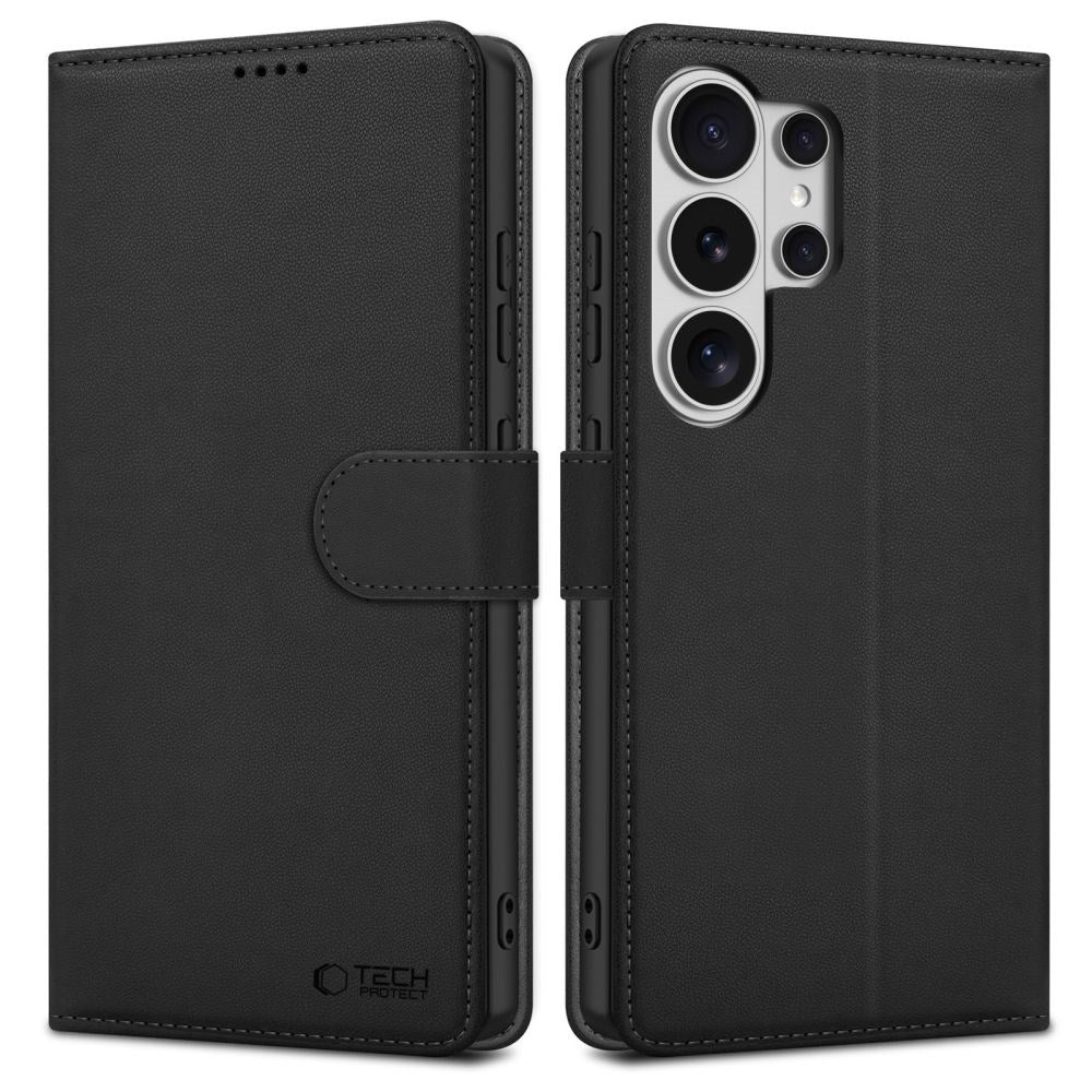 Samsung Galaxy S26 Ultra Tech-Protect Wallet Flip Cover - Sort