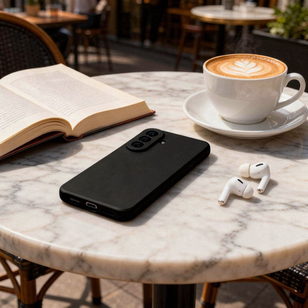 Samsung Galaxy A37 Tech-Protect Icon Silikone Cover - Sort