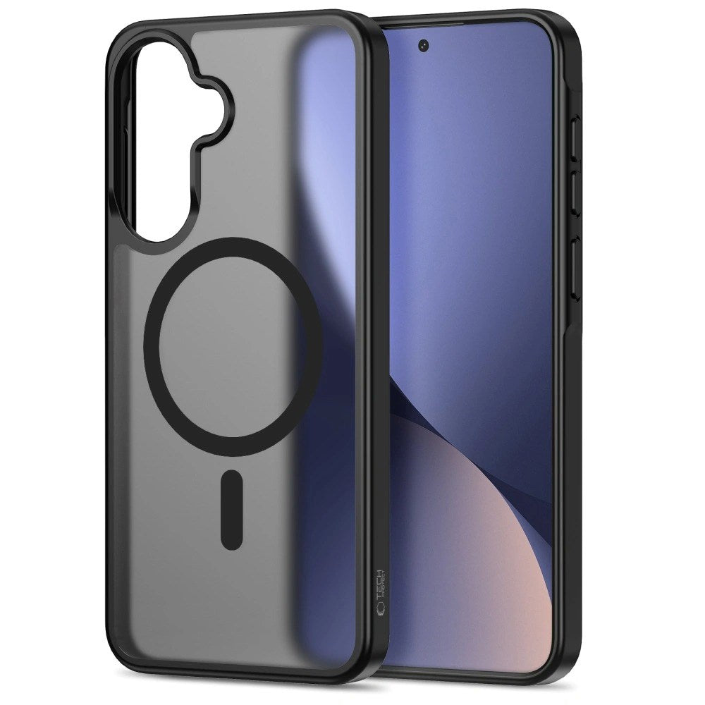 Samsung Galaxy A37 / A56 / A36 Tech-Protect MagMat Hybrid Cover - MagSafe Kompatibel - Sort