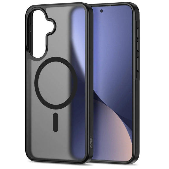 Samsung Galaxy A37 / A56 / A36 Tech-Protect MagMat Hybrid Cover - MagSafe Kompatibel - Sort
