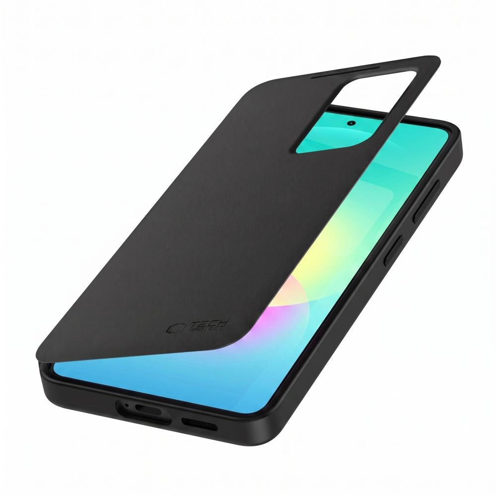 Samsung Galaxy A27 Tech-Protect Smart Wallet Flip Cover - Sort