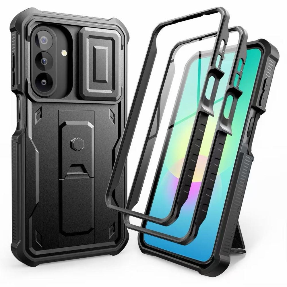 Samsung Galaxy A27 Tech-Protect Kevlar Cam+ Håndværker Cover - Sort