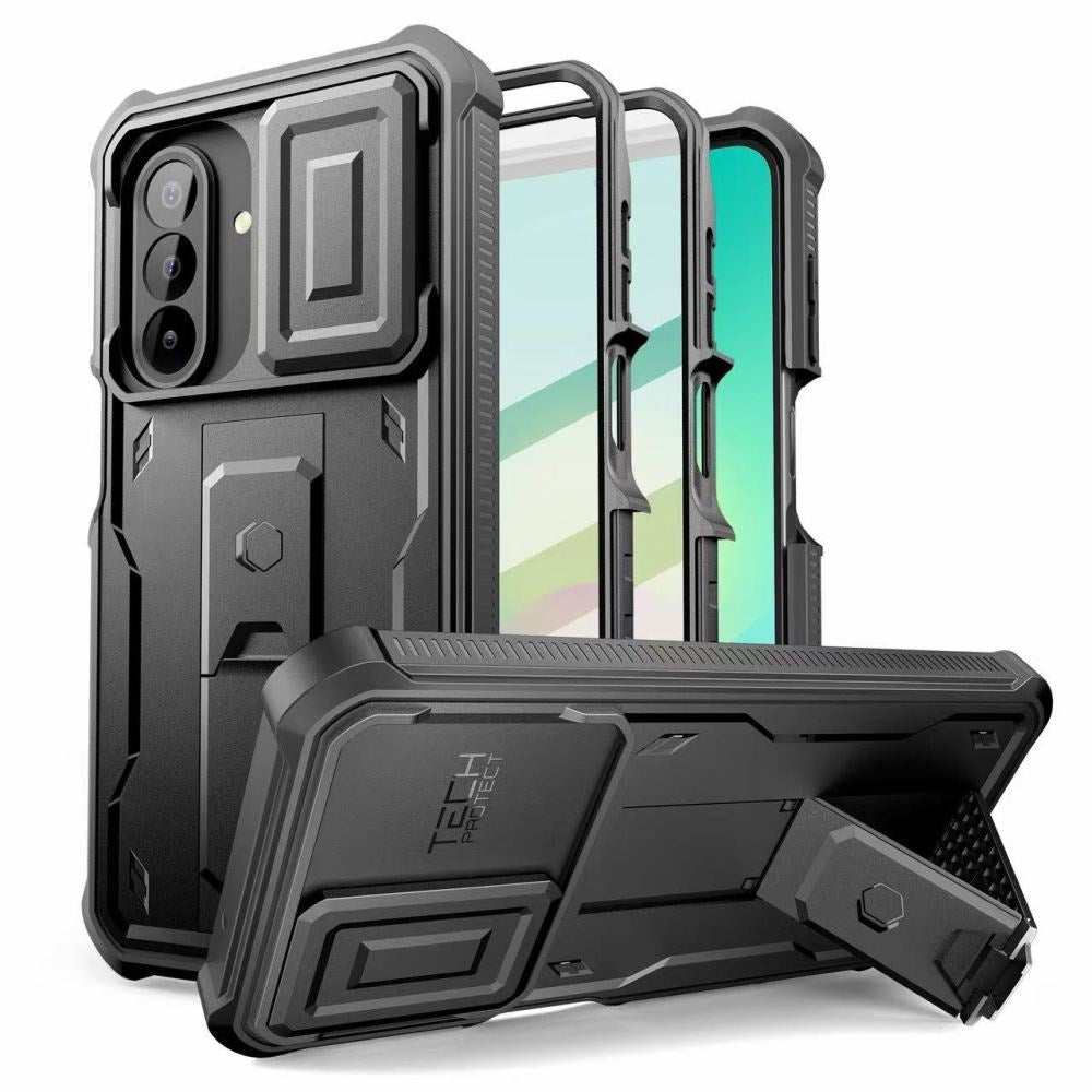Samsung Galaxy A27 Tech-Protect Kevlar Cam+ Håndværker Cover - Sort