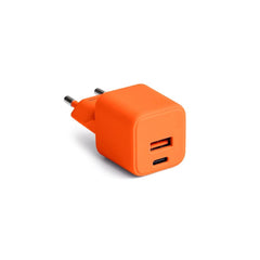 Colorum 30W Vægoplader m. 1x USB-A & 1x USB-C - Orange